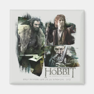 THORIN OAKENSHIELD™, BILBO BAGGINS™, & Gandalf Magnet