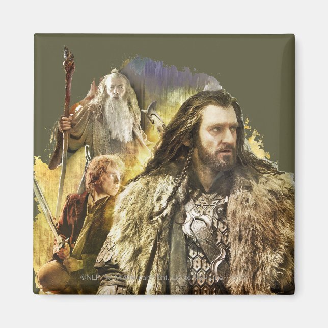 THORIN OAKENSHIELD™, BILBO BAGGINS™, Gandalf Magnet (Front)