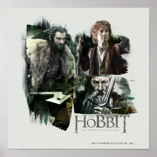 THORIN OAKENSHIELD™, BILBO BAGGINS™, & Gandalf Poster