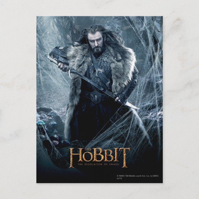 THORIN OAKENSHIELD™ Character Poster 3 Postcard (Front)