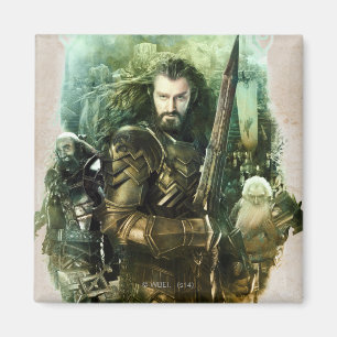 THORIN OAKENSHIELD™, Dwalin, & Balin Graphic Magnet