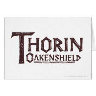 THORIN OAKENSHIELD™ Logo Brown