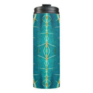 Thorn cactus background,abstract texture pattern f thermal tumbler