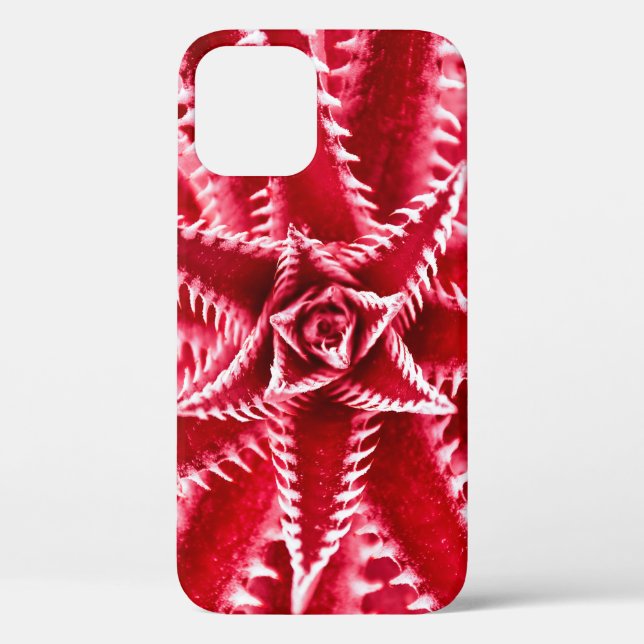 thorn cactus,  natural pattern,  abstract red back Case-Mate iPhone case (Back)