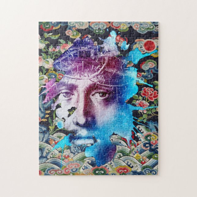 Thorn Crown Jesus Christ Passion Abstract art Jigsaw Puzzle (Vertical)