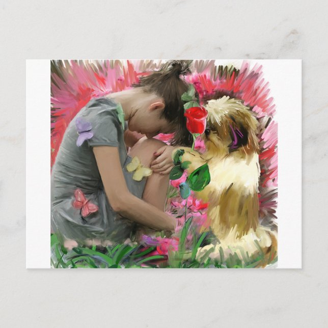 thorn in your rose postcard (Front)