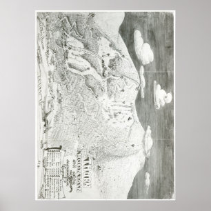 Thorn Mountain 1949 Trail Map Poster