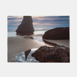 Thorn-Shaped seastack Face Rock Wayside, OR Doormat