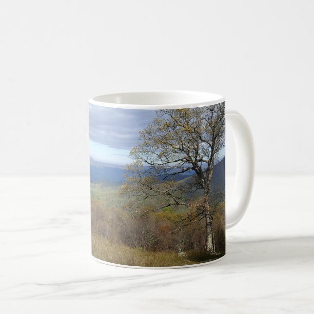 Thornton Gap View in Spring Coffee Mug (Front Right)