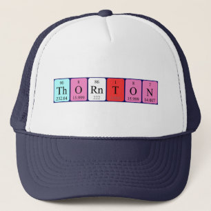 Thornton periodic table name hat