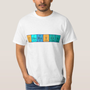 Thornton periodic table name shirt