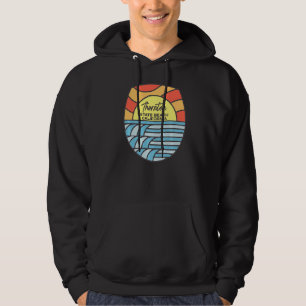 Thornton State Beach California Ca Beach  Sunset Hoodie