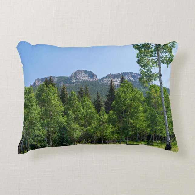 thorodin summit above woodlands at golden gate decorative cushion (Front)
