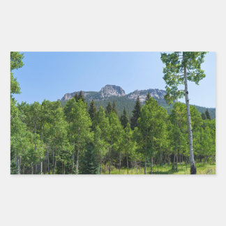 thorodin summit above woodlands at golden gate rectangular sticker