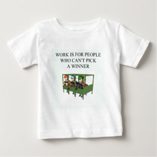 thorough bred horse racing design baby T-Shirt