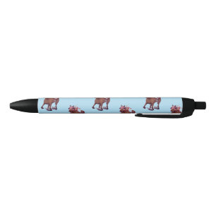 Thoroughbred Champion Wins Match Race Blue Ink Pen