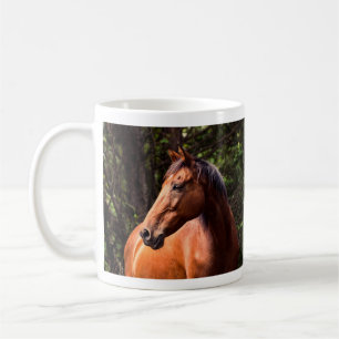 Thoroughbred Clydesdale Horse - Rocky Coffee Mug
