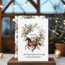 Thoroughbred Horse Equestrian Flower 