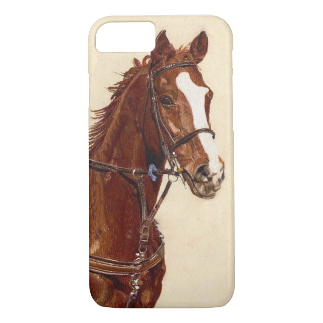 Thoroughbred Horse iPhone 7 case Barely There Case (Back)