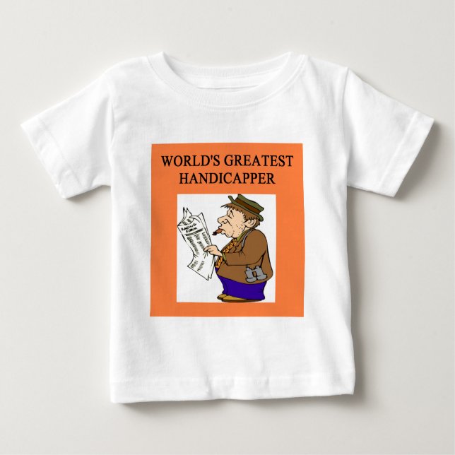 thoroughbred horse racing baby T-Shirt (Front)