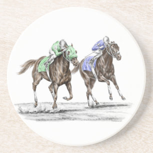 Thoroughbred Horses Racing Coaster