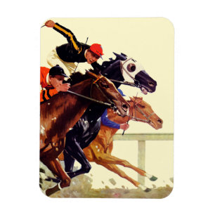Thoroughbred Race Magnet