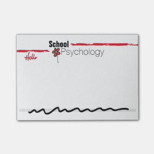 Thoroughly Modern School Psychology Post-it Notes