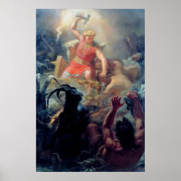 Thor's Fight with the Giants Mårten Winge