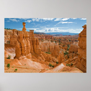 Thor's Hammer Formation Bryce Canyon National Park Poster