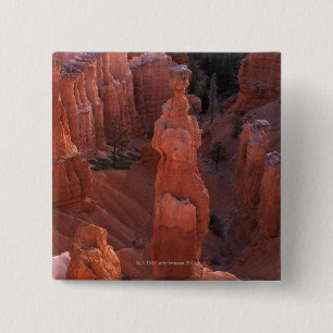 Thor's Hammer hoodoo on Navajo Trail 15 Cm Square Badge
