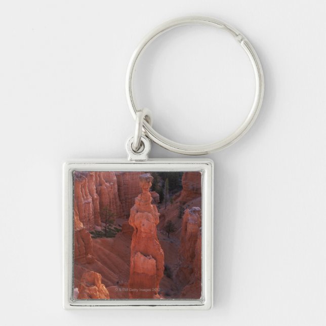 Thor's Hammer hoodoo on Navajo Trail Key Ring (Front)