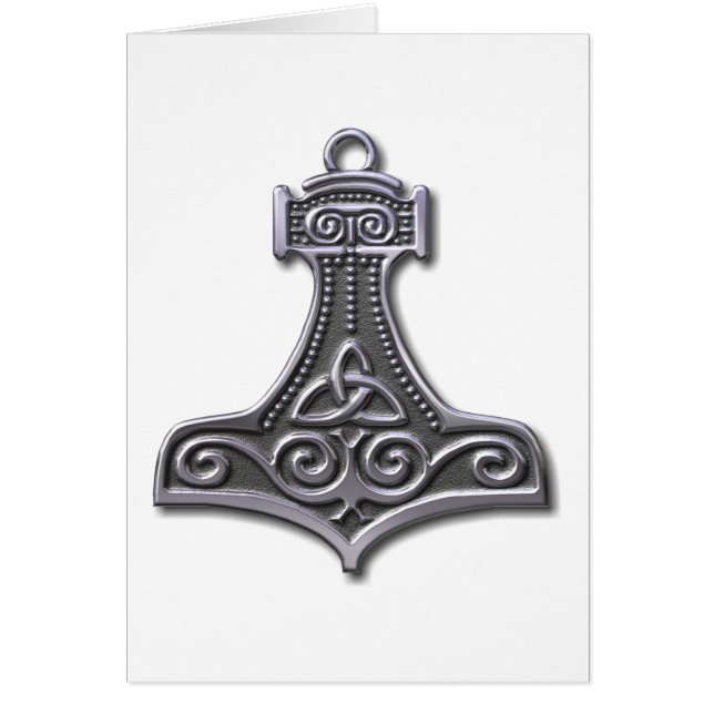 Thor's Hammer-silver (Front)
