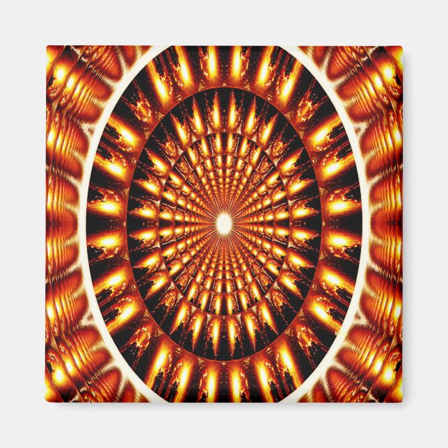 Those fiery moments... magnet (Front)