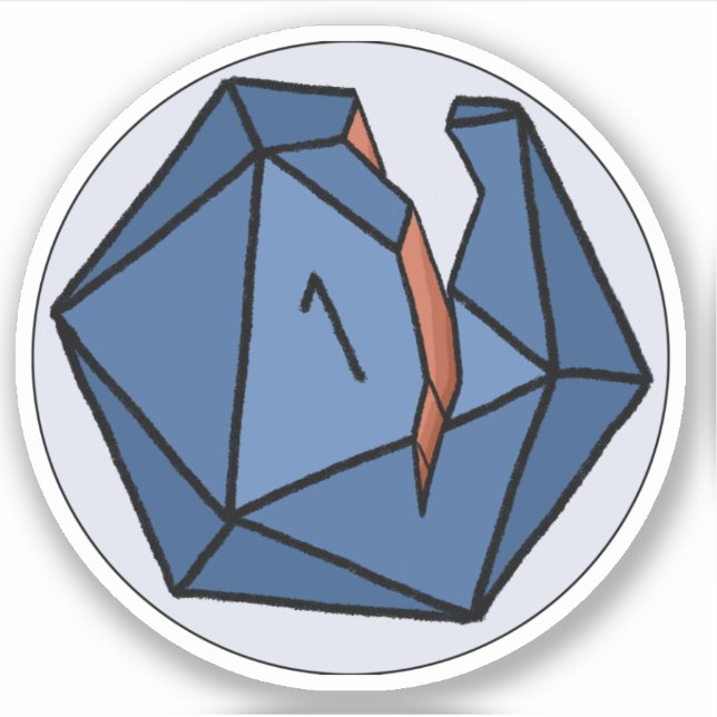 Those Natural Ones Logo Sticker (Front)