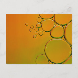those orange bubbles postcard