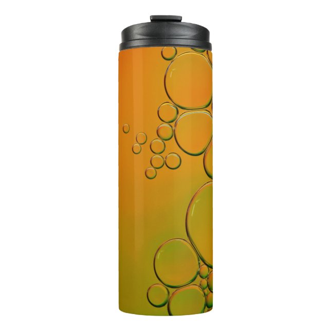 those orange bubbles thermal tumbler (Front)
