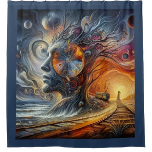Those Were the Days My Friend Shower Curtain