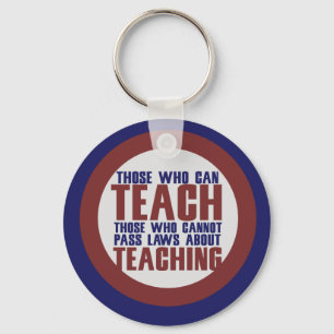 Those who can teach key ring