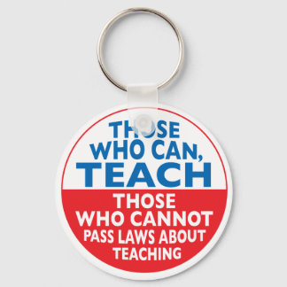 Those Who Can Teach Key Ring