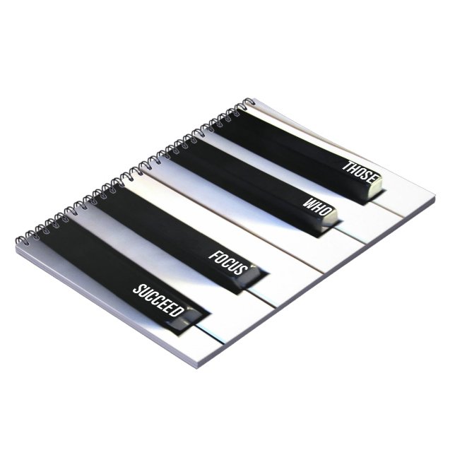 Those Who Focus Succeed Notebook (Left Side)