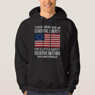 Those who give up essential liberty for a little s hoodie