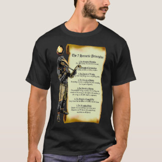 Thoth and The 7 Hermetic Principles Egyptian and G T-Shirt