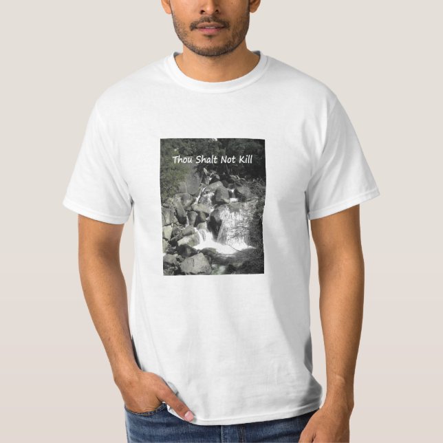 Thou Shalt Not Kill T-Shirt (Front)