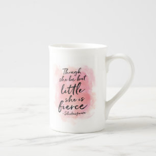 Though she be but little Fine Bone China Mug