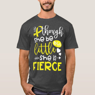 Though She Be But Little She Is Fierce Childhood C T-Shirt