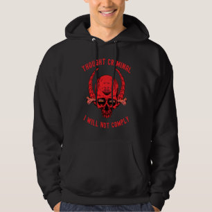 Thought Criminal Great Reset Ministry of Truth  1 Hoodie