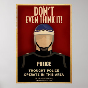 Thought Police Poster