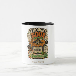 Thought Soup Personalised Funny Office T-Shirt Tri Mug