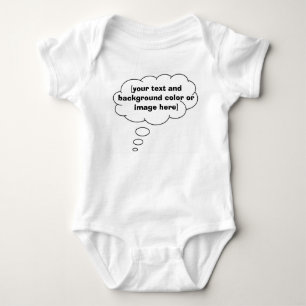 thoughtbubble02transparent02 baby bodysuit