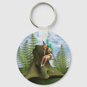 Thoughtful Fairy Key Ring